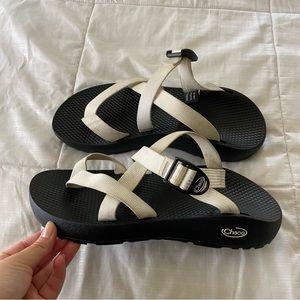 Chaco Women’s Tegu Sandals Solid White Size 11